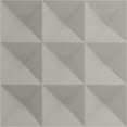 thumbnail image 5 of Ekena Millwork 11 7/8"W x 11 7/8"H Benson EnduraWall Decorative 3D Wall Panel, UltraCover Satin Smokey Beige (12-Pack for 11.76 Sq. Ft.), 5 of 6