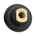 thumbnail image 1 of 4" Rubber Semi Rigid Backer Pad M14 Thread for Diamond Polishing Pads, 1 of 6