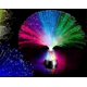 thumbnail image 1 of Led Fiber Optic Lamp, Led Colourful Changing Fibre Optic Fountain Night Light With Crystals Base, Multicolor Atmosphere Bedside Light, 1 of 5