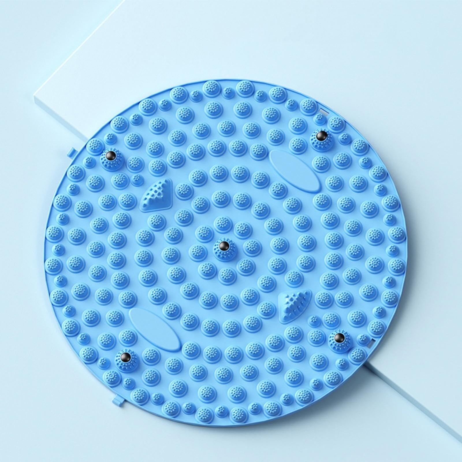 Foot Massager Mat - Reflexology Mat with Magnetic Therapy Acupressure Disc - Ergonomic Acupressure Mat for Feet Relaxation, Pressure Point Pad for Foot Pain Relief - FSA/HSA Eligible