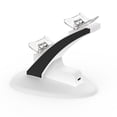 thumbnail image 3 of Portable Dual Charging Station for PS5 Controllers - Travel-Friendly Fast Charger Dock with Plane Mode Compatibility, LED Indicators, Anti-Slip Base | PS5 Accessories, 3 of 7