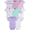 Rainbows, variant on Brand Baby Girl Bodysuits, 8-Pack, Sizes Newborn - 12 Months