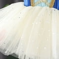 thumbnail image 6 of ATAIKU 3-9Y Kids Girls Princess Ballet Dress Short Sleeve Leotards Skirted Tutu Dancewear Halloween Christmas Party Dress, 6 of 8