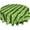 Green Watermelon Rind, variant on Mango Fruits Pattern Tablecloth Round 60 Inch Table Cloth Cover Mat Holiday Party Decoration for Dining Room Home Kitchen Picnic