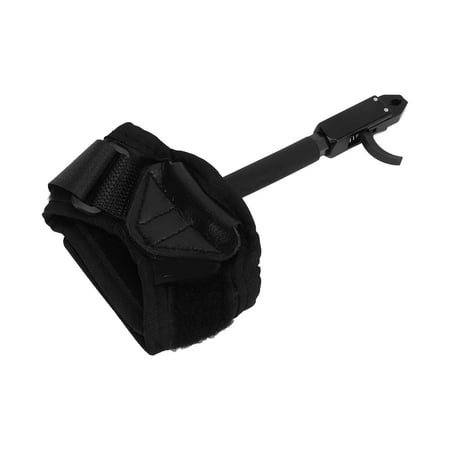 Archery Release Aid: Durable Leather Alloy Trigger 360 Rotation For Precise Shots Comfort