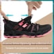 thumbnail image 5 of Zapatos acuáticos ziitop para mujer, senderismo al aire libre, color negro y rosa, 5 of 6