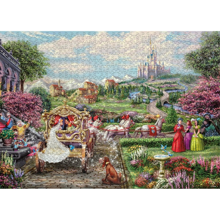 ディズニー ハツピー エバー アフター Ceaco Disney Thomas Kinkade Lilo and Stitch 1000 Piece
