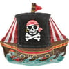 Pirate Ship 14" Balloon w/ Stick (Each) - Party Supplies