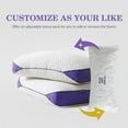 thumbnail image 3 of Adjustable Shredded Memory Foam Pillow King Size, 3 of 8