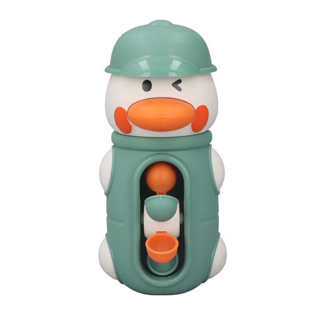 Interactive Waterwheel Bath Toy, Cute Duck Shape, Endless Bathing Fun, Educational Toy, Safe Material, Versatile Use