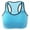 Blue, variant on Sports Bras for Women Clearance Wire Free Mesh Sports Underwear Yoga Running Quick Drying Vest Bra