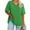 Green, variant on FAHXNVB Women's Plus Size V-Neck T-Shirts Solid Color Short Sleeve Tees Tops Spring Summer Fashion Casual Comfortable Loose Shirts,S,Green 1