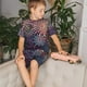 thumbnail image 4 of Balery Fireworks2 Conjunto de Pijama Infantil de Manga Corta con Estampado – Ropa de Dormir de Algodón Suave-Large, 4 of 6