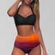 thumbnail image 2 of Gibobby Trajes de Baño Mujer Bikini de cintura alta para mujer, bañador Sexy de realce de dos piezas, traje de baño Vintage de dos piezas, conjunto de Bi(Rojo,M), 2 of 4