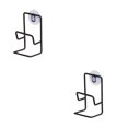 thumbnail image 4 of Goriertaly Suction Cup Double-layer Sink Iron Rack for Caddy Kitchen Sundries Soap Towel Storage Rack Holder Sink sponge rack Black 2Set, 4 of 6