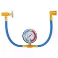 thumbnail image 4 of Car Air Conditioning Refrigerant Charging Hose Kit With Pressure Double Gauge for R134A R32 R410 R22 Adapter Air Conditione, 4 of 5