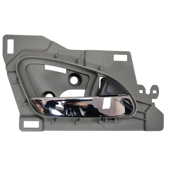 PT Auto Warehouse AC-2601MG-RR - Interior Inner Inside Door Handle, Chrome Lever with Gray Housing - Rear Right Passenger Fits select: 2007-2012 ACURA RDX