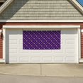 thumbnail image 5 of Zufioo Purple Mardi Gras Print Holiday Banners, Party Banners, Hanging Flags, Bar Shopping Mall Garden Wall Decorations, Holiday Decoration Supplies-Small, 5 of 6