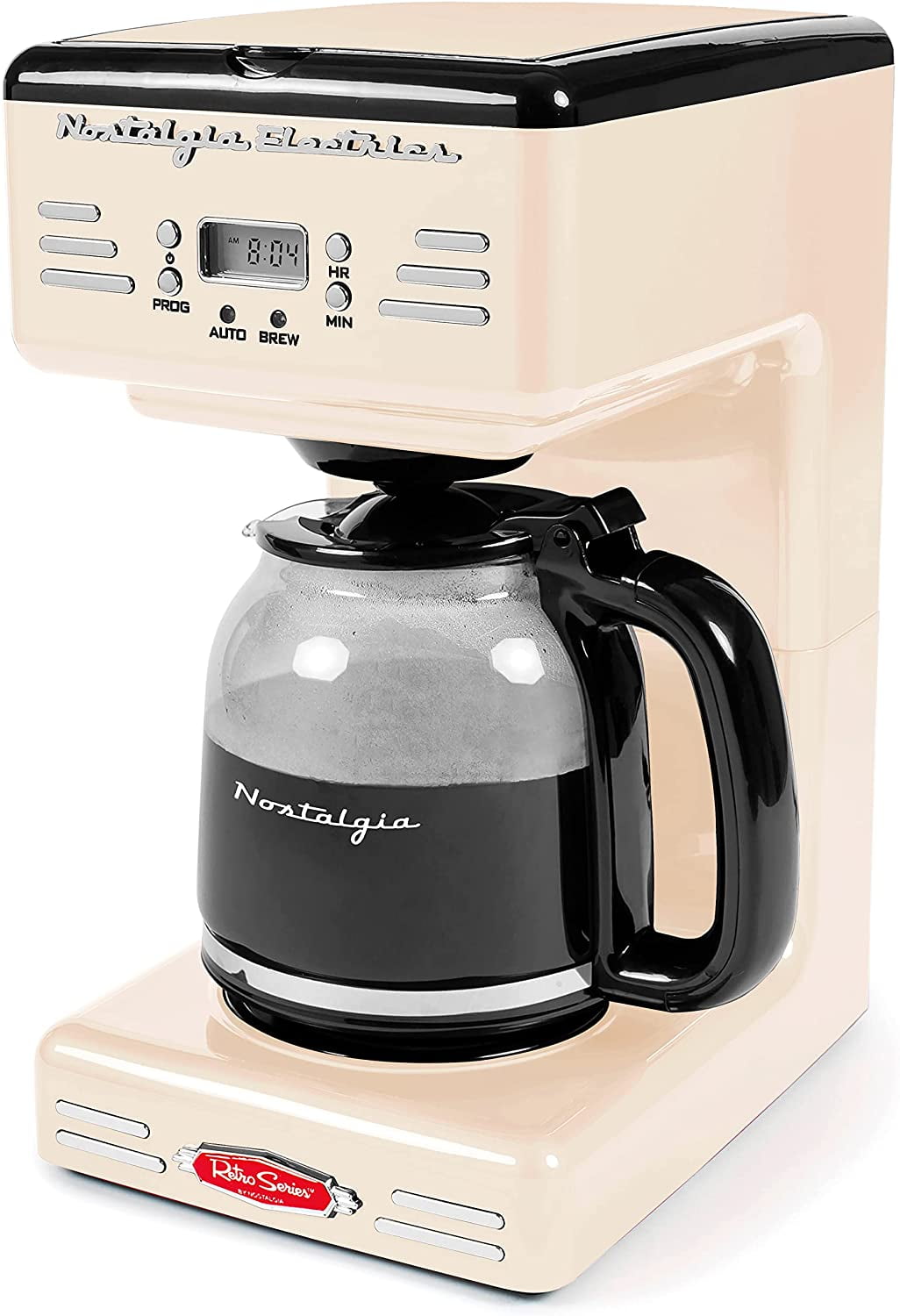 Nostalgia - Brandclub - Nostalgia Retro 12-Cup Programmable Coffee
