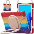 thumbnail image 1 of Étui Coloré pour Samsung Tab A7 10.4 Pouces T500 avec Bandoulière, Grand Support Réglable, Protection contre les Chocs, 1 of 5