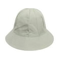 thumbnail image 3 of Huowey Toddler Girls Sun Hats Swim Beach Pool Hat Kids Upf 50+ Wide Brim Chin Strap Summer Play Adjustable Outdoor Bucket Hats,Mint Green,L, 3 of 4