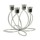 thumbnail image 5 of Candelabro de metal, candelabro, decoración del hogar, accesorios de fotografía, elegante soporte para velas, candelabro cónico para eventos en el Para 4 velas, 5 of 8