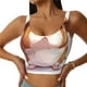 thumbnail image 1 of Fotbe Cartoon Guinea Pig Sujetador Deportivo Largo sin Aros para Mujer con Almohadillas y Soporte Medio, Transpirable y Absorbente, Camiseta Tipo Chaleco o Tank Top-Small, 1 of 8