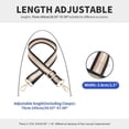 thumbnail image 2 of DONGTIAN Crossbody Bag Strap Shoulder Bag Strap Guitar Strap Stripes Belt Purse Straps Replacement for Tote Handbags, 2 of 4