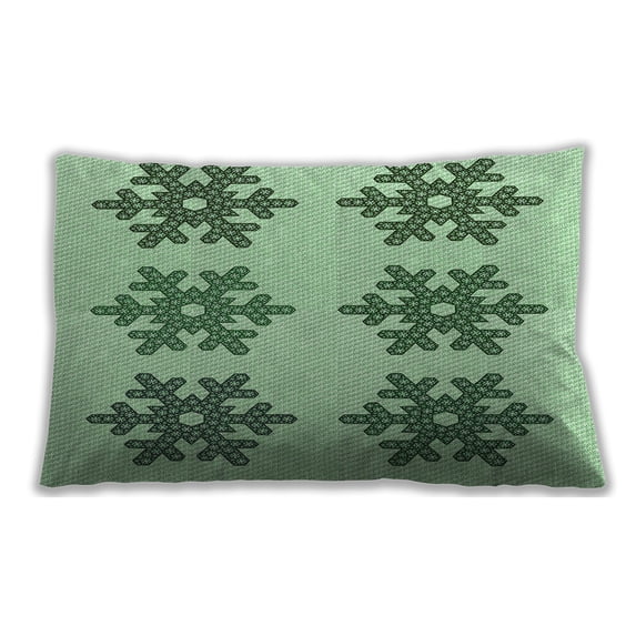 Ahgly Company Outdoor Rectangular Contemporary Lumbar Throw Pillow, 13 inch by 19 inch