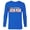 Royal, variant on Marvel The Invincible Iron Man Retro Comic Book - Long Sleeve T-Shirt for Men – Customized-Athletic Heather
