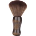 thumbnail image 5 of Cepillo plumero para el cuello de barbero con cerdas suaves y mango ergonómico de madera para la limpieza después del corte de pelo., 5 of 5