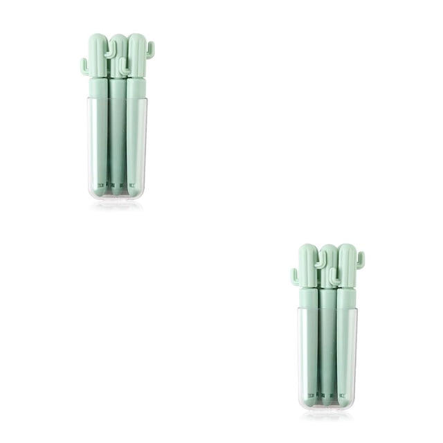 Ounissouiy Juego de 5 clips de sellado, selladores, abrazaderas para bolsas de pan, cocina, comestibles, interior Verde 2piezas Ounissouiy CBP193661