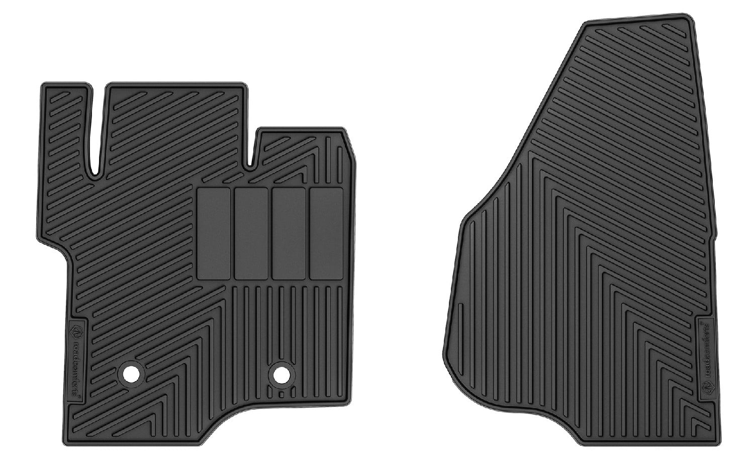 RC37248 Custom Fit AllWeather Floor Mats for 2016 Ford F