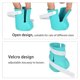 thumbnail image 5 of Cat Claw Protector Bath Feeding Bathing Shoes Foot Cover Anti-Scratch for Cats Pet Grooming Silicone Paw Nail Cover Boots ShopWise Round, 5 of 9