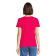 thumbnail image 5 of RealSize Women's Lace V-Neck Tee with Short Sleeves, Sizes XS-XXXL, 5 of 6
