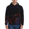 thumbnail image 3 of Saiise Five Nights At Freddy'S Men's Graphic Print Long Sleeve Drawstring Hoodie Pullover Sweatshirt-Large, 3 of 6