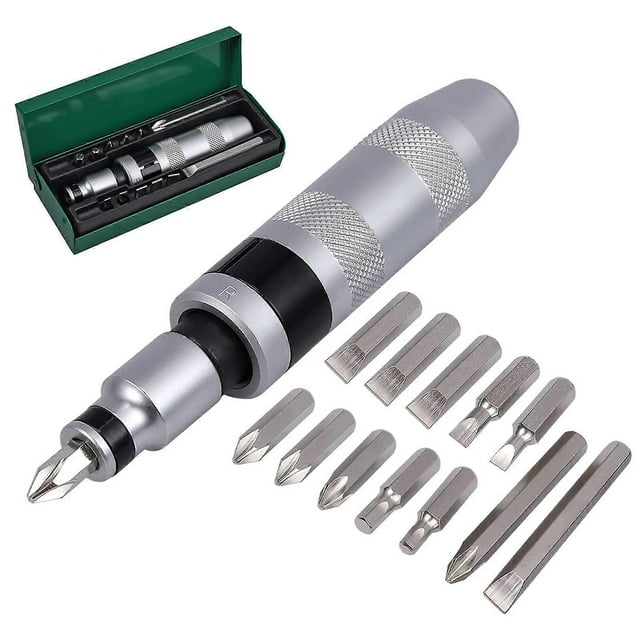 13-Piece Impact Driver 1/2" Impact Driver Bit Set for Hex Cross Cuts for Heavy Duty