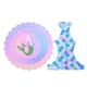 thumbnail image 2 of 1set Mermaid Cupcake Stand Cake Dessert Organization Holder Household, 2 of 5