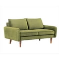 thumbnail image 5 of US Pride Furniture Maryellen 58''W Velvet Loveseat, Olive Green, 5 of 5
