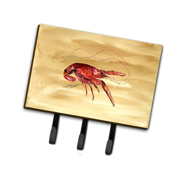 Carolines Treasures 8230TH68 Crawfish Leash or Key Holder Triple Hook multicolor