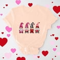 thumbnail image 2 of VKOYWKM Valentines Day Heart Shirts for Women Cute Love Heart Print T-Shirts Tops Holiday Crewneck Loose Fit Valentines Day T Shirts, 2 of 7