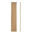 thumbnail image 2 of Boardwalk BWK124 1-1/8 in. x 54 in. Tapered End Lacquered Hardwood Broom Handle - Natural, 2 of 6