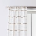 thumbnail image 3 of Better Homes and Gardens Woven Stripe Pole Top Curtain Panel, Set of 2, 3 of 5