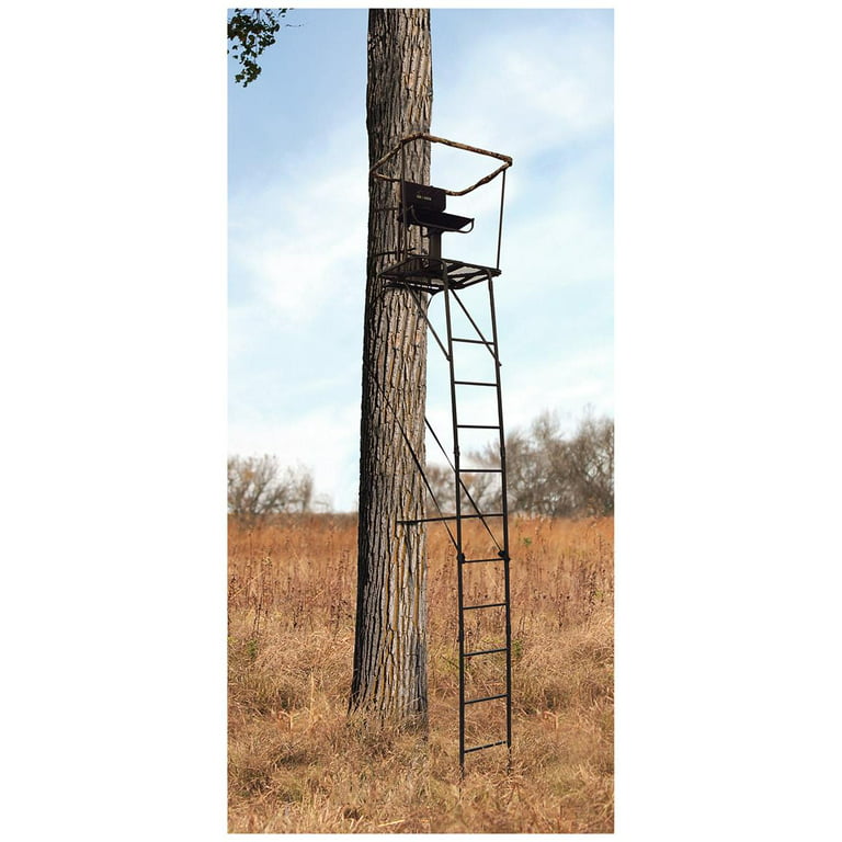 Ladder tree stand seat improvements.  Confessions of a fisherman, hunter  and tinkerer