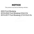thumbnail image 2 of PUR Engine Air Filter (8 Pack) for Car Ford Mustang K57-102744, 2 of 2