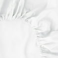 thumbnail image 3 of Fitted Sheets, 500-TC Egyptian Cotton, Short King (72" x 80") Size Fitted Sheet, 1-PC Fitted Sheet Only, Short King Size Size Fits 9-12" Deep Pocket Sheets, White, 3 of 4