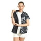 thumbnail image 1 of Blusa estampado unico Roman Fashion / Juvenil, 5108 (Negro /Jaguar) negro G, 1 of 6