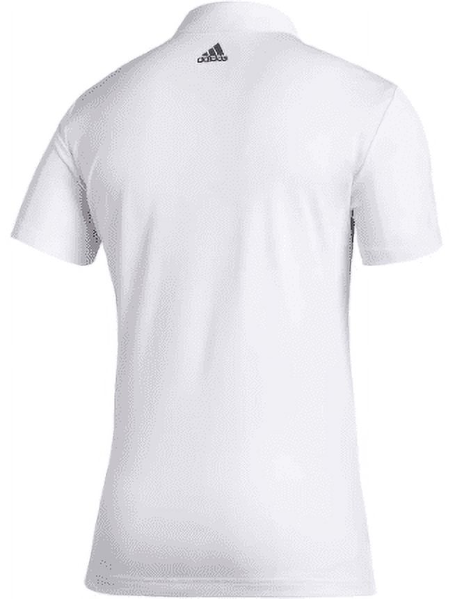 FS5217 Adidas Men's 3-Stripe Basic Polo White/Black M
