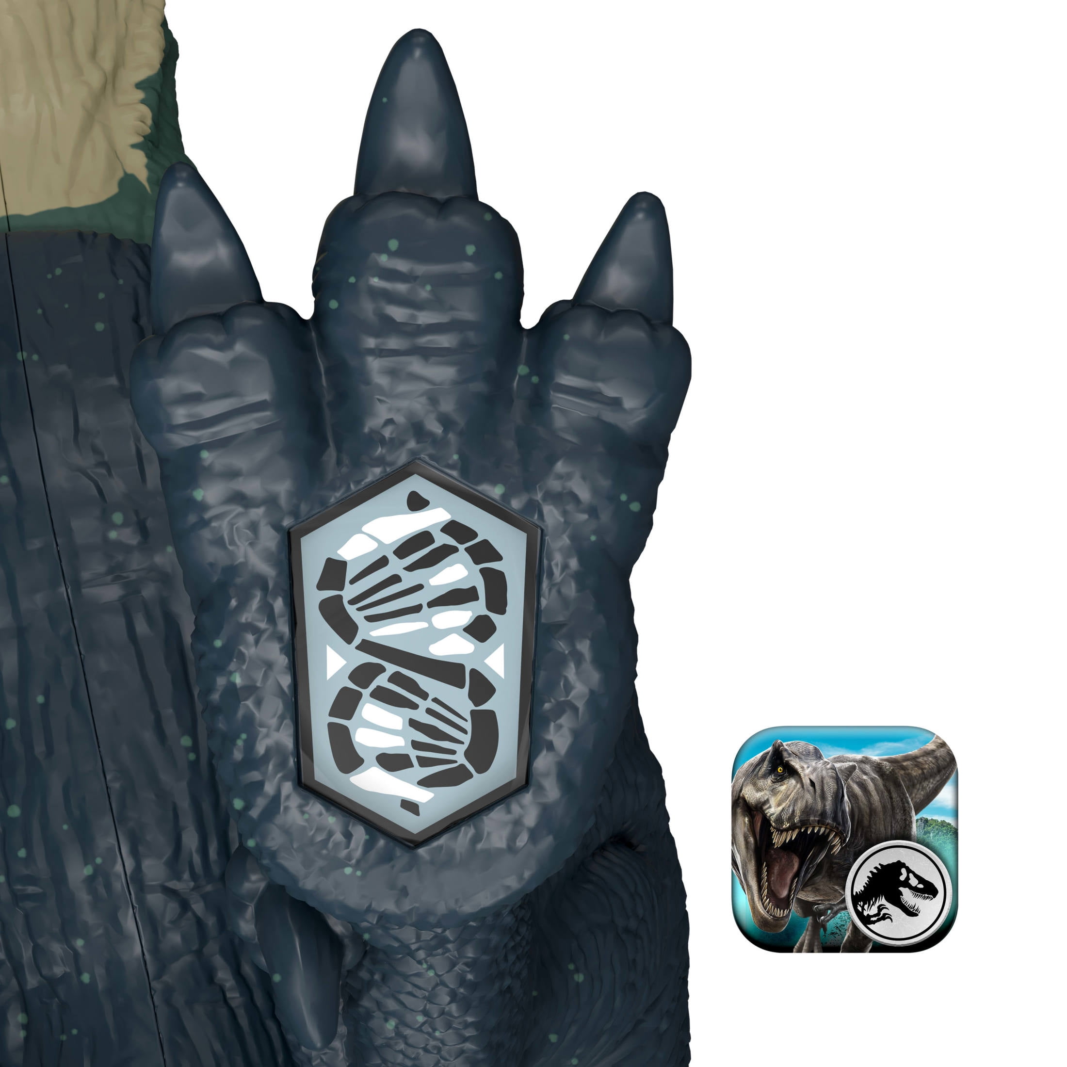 Jurassic World Rebirth Strike Attack Nanotyrannus Dinosaur Toy, Single Strike Action, Posable