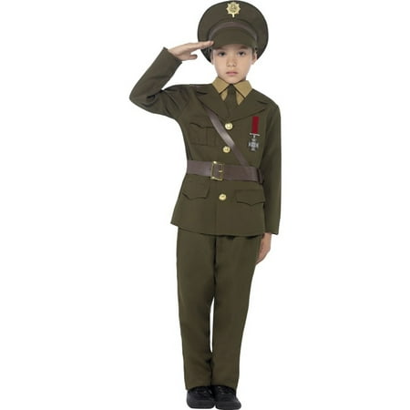Army Officer Costume, Large